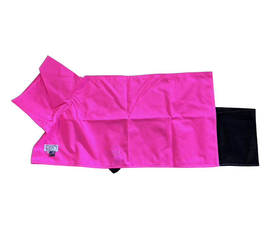 Goat Blanket with Mesh Rear