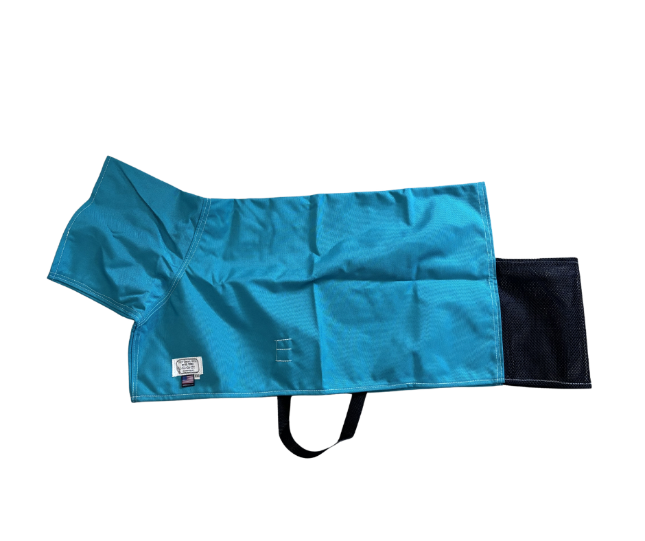 Goat Blanket with Mesh Rear
