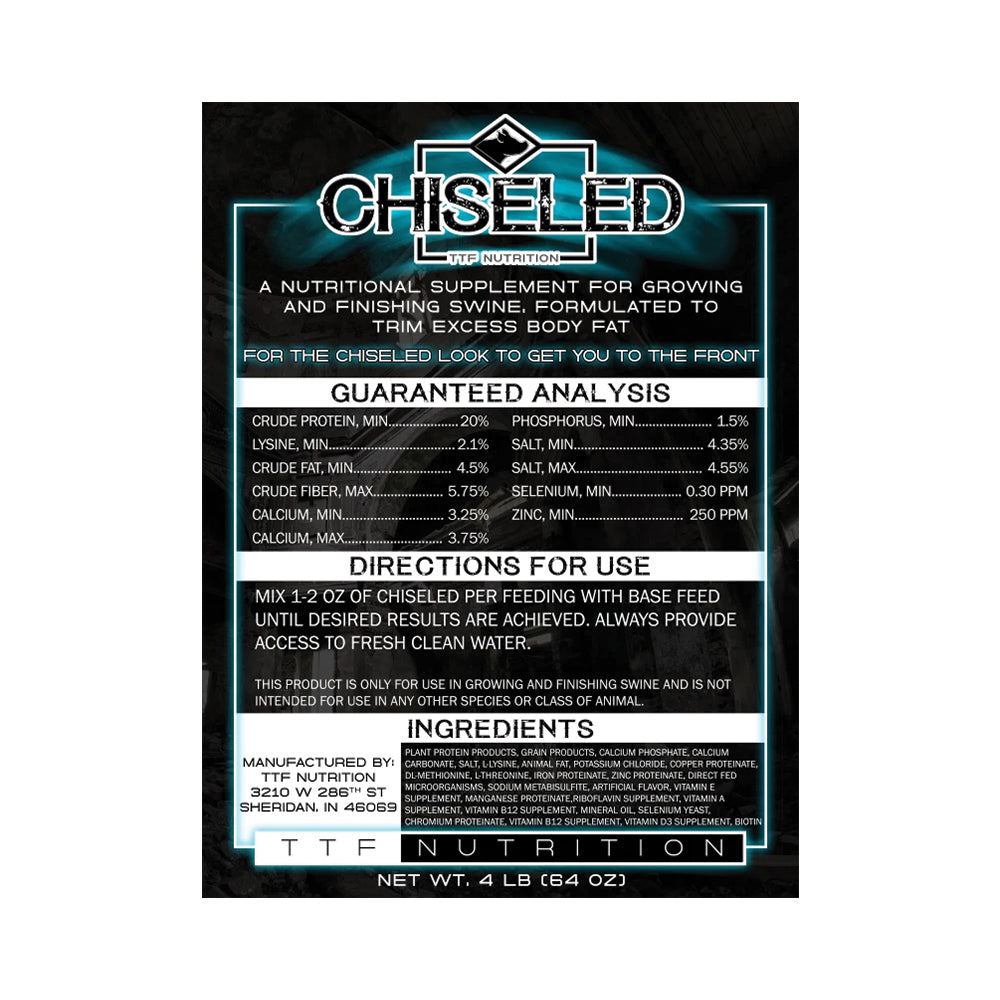 Chiseled Performance TTF Nutrition – Performance Feed & Seeds